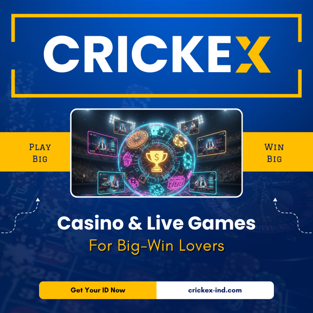 Casino & Live Games for Big-Win Lovers - Crickex Sports Betting