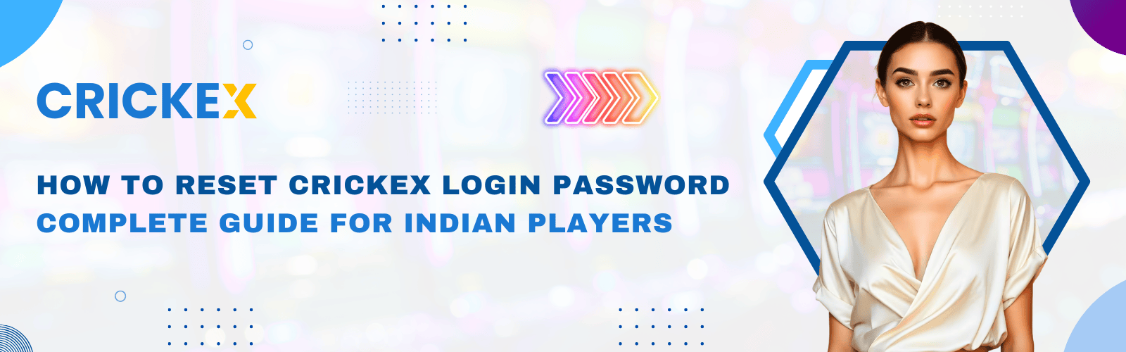 Reset Crickex Login Password