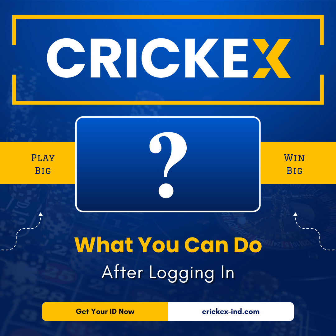 What You Can Do After Logging In